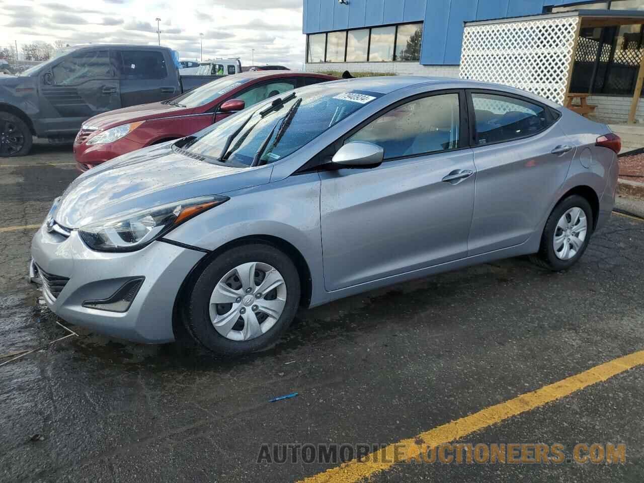 5NPDH4AE1GH720237 HYUNDAI ELANTRA 2016