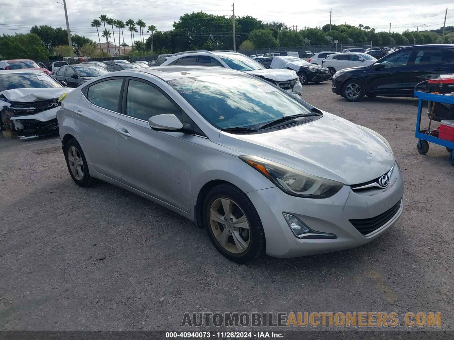 5NPDH4AE1GH735353 HYUNDAI ELANTRA 2016