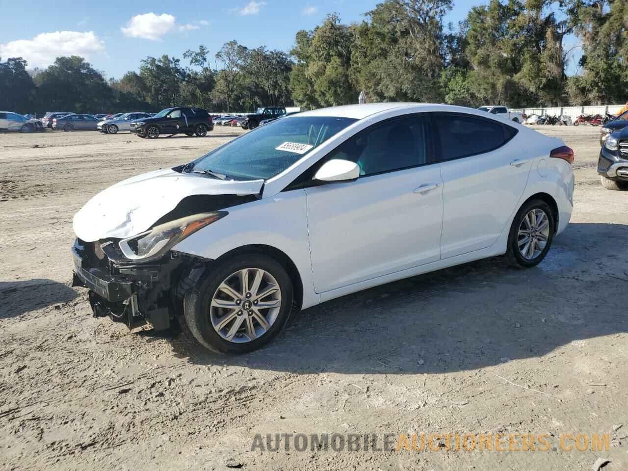 5NPDH4AE1GH749284 HYUNDAI ELANTRA 2016