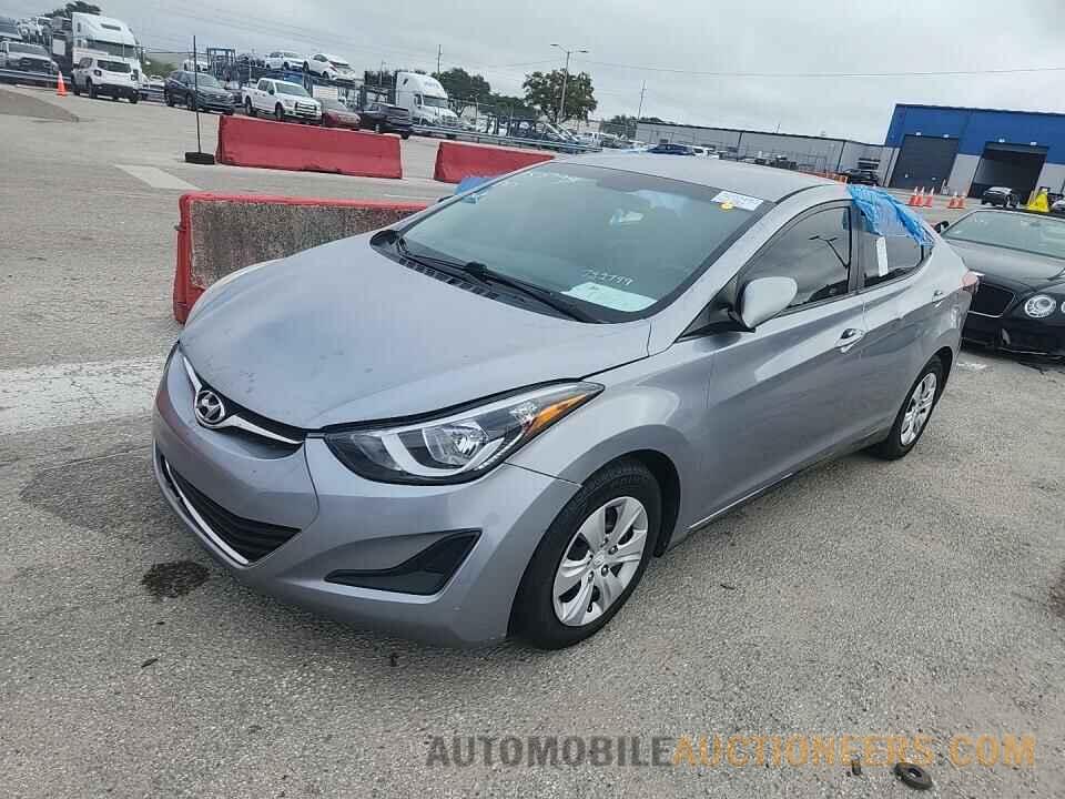 5NPDH4AE1GH782799 Hyundai Elantra 2016