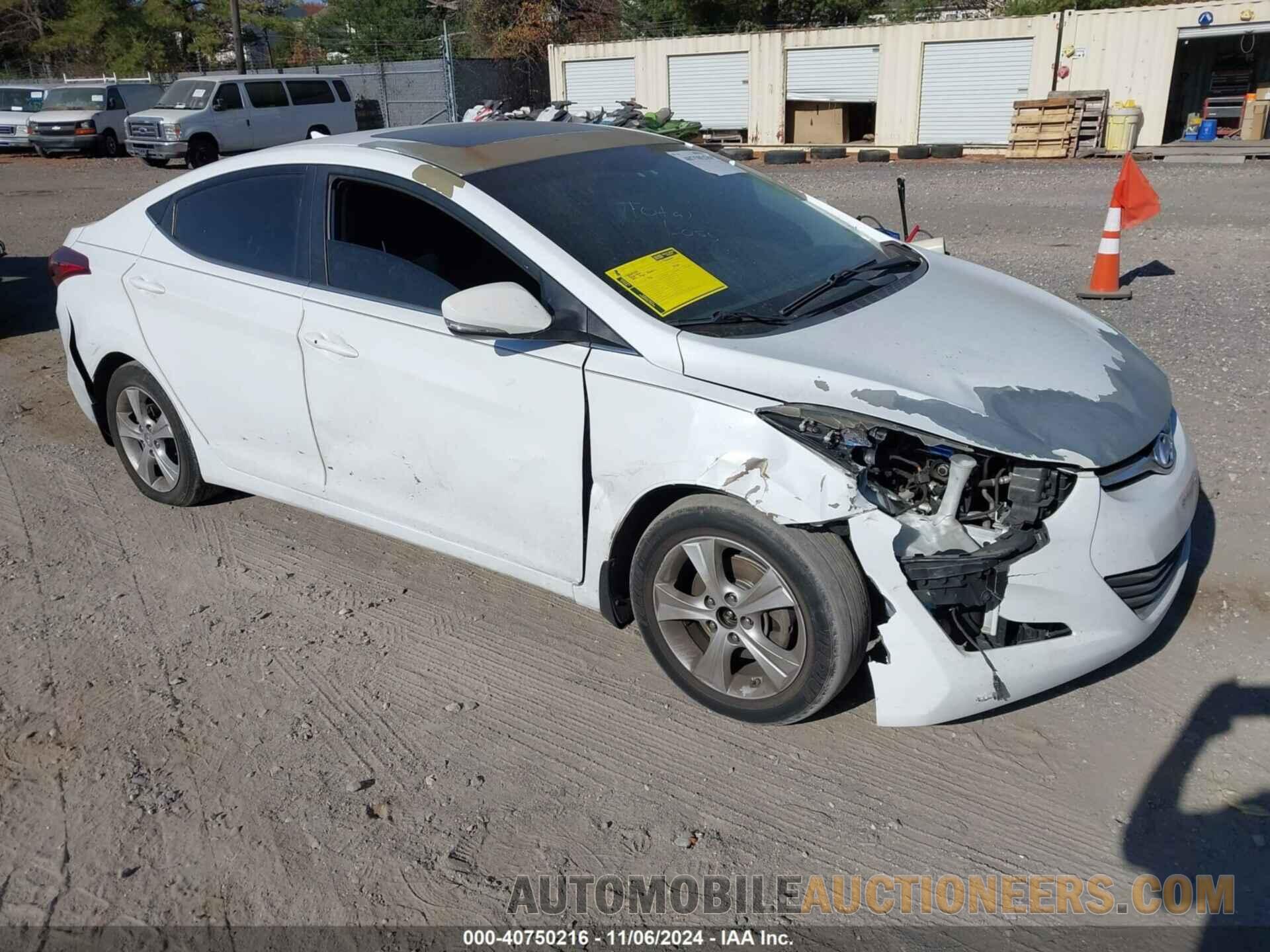 5NPDH4AE1GH797755 HYUNDAI ELANTRA 2016