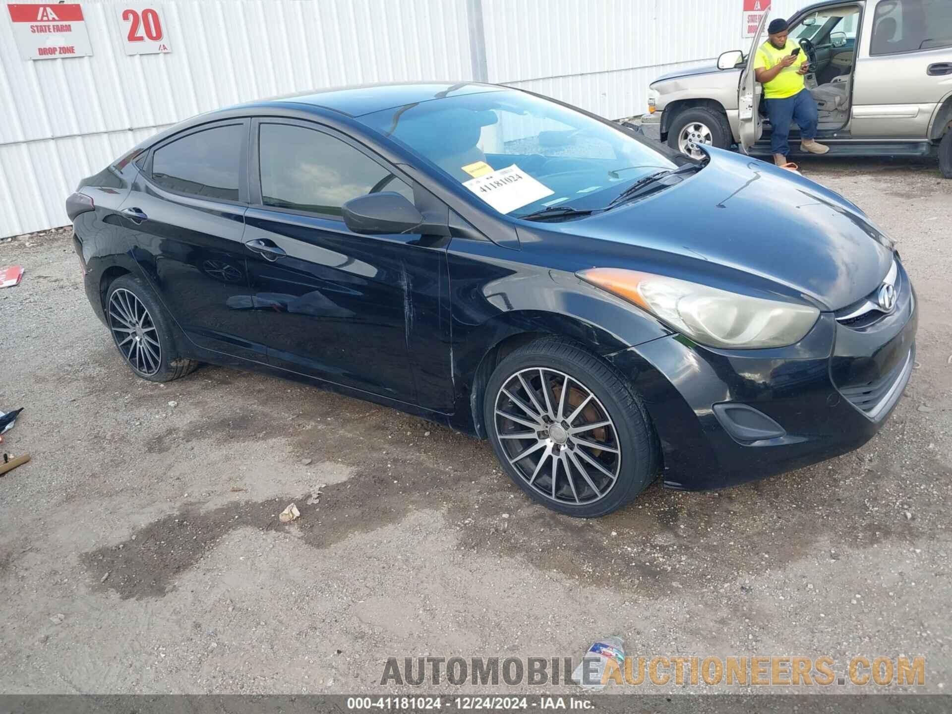 5NPDH4AE2CH072191 HYUNDAI ELANTRA 2012