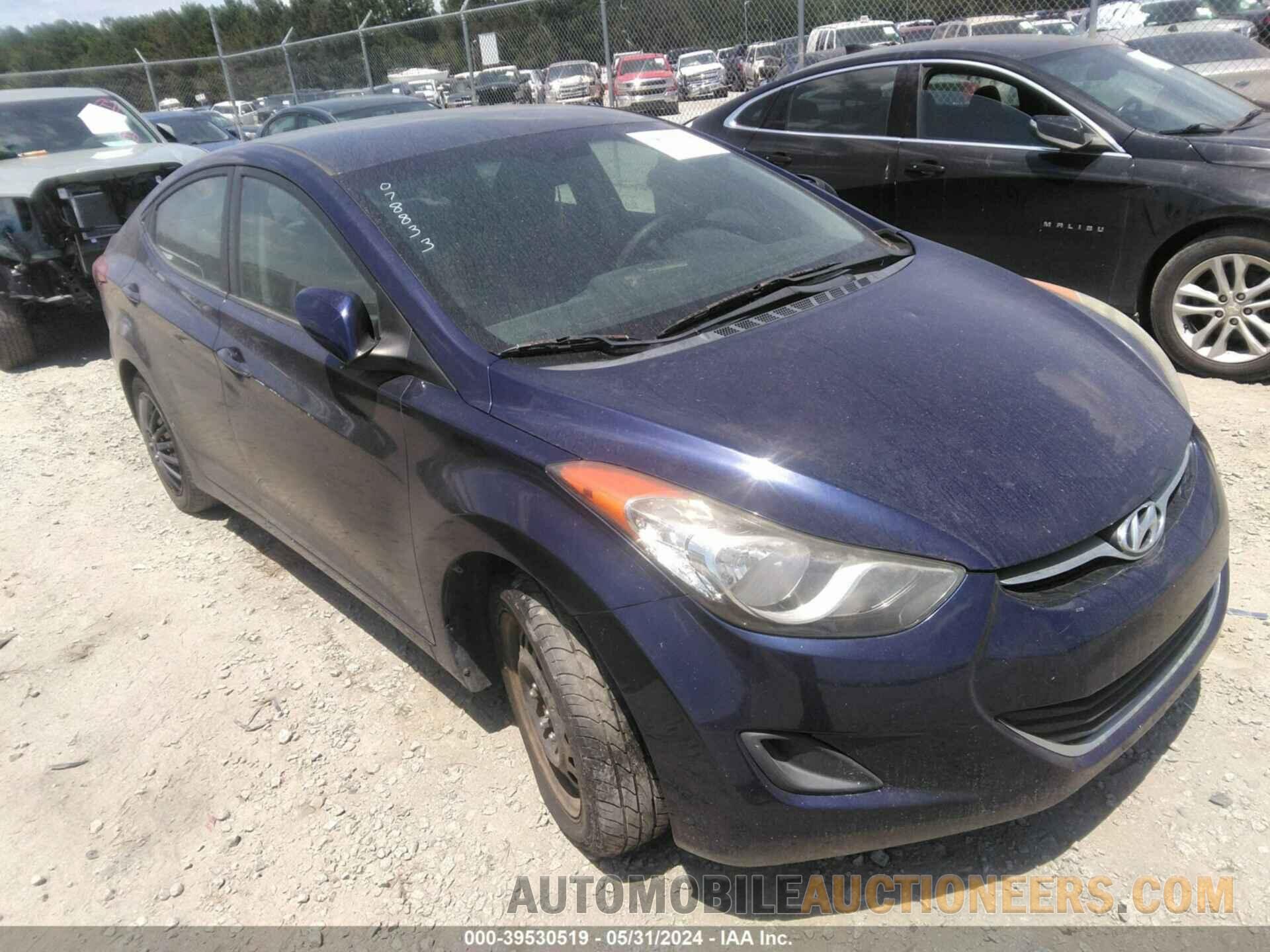 5NPDH4AE2CH078833 HYUNDAI ELANTRA 2012