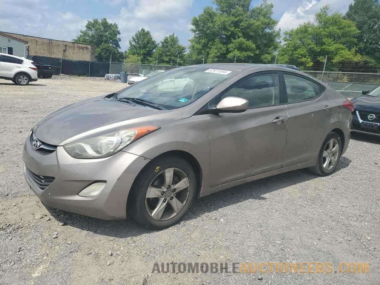 5NPDH4AE2CH091999 HYUNDAI ELANTRA 2012