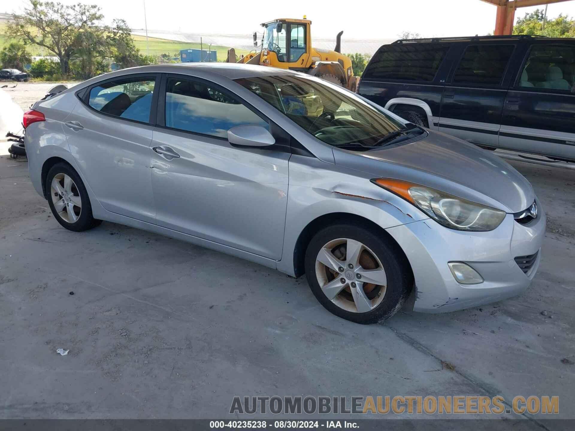 5NPDH4AE2CH119607 HYUNDAI ELANTRA 2012