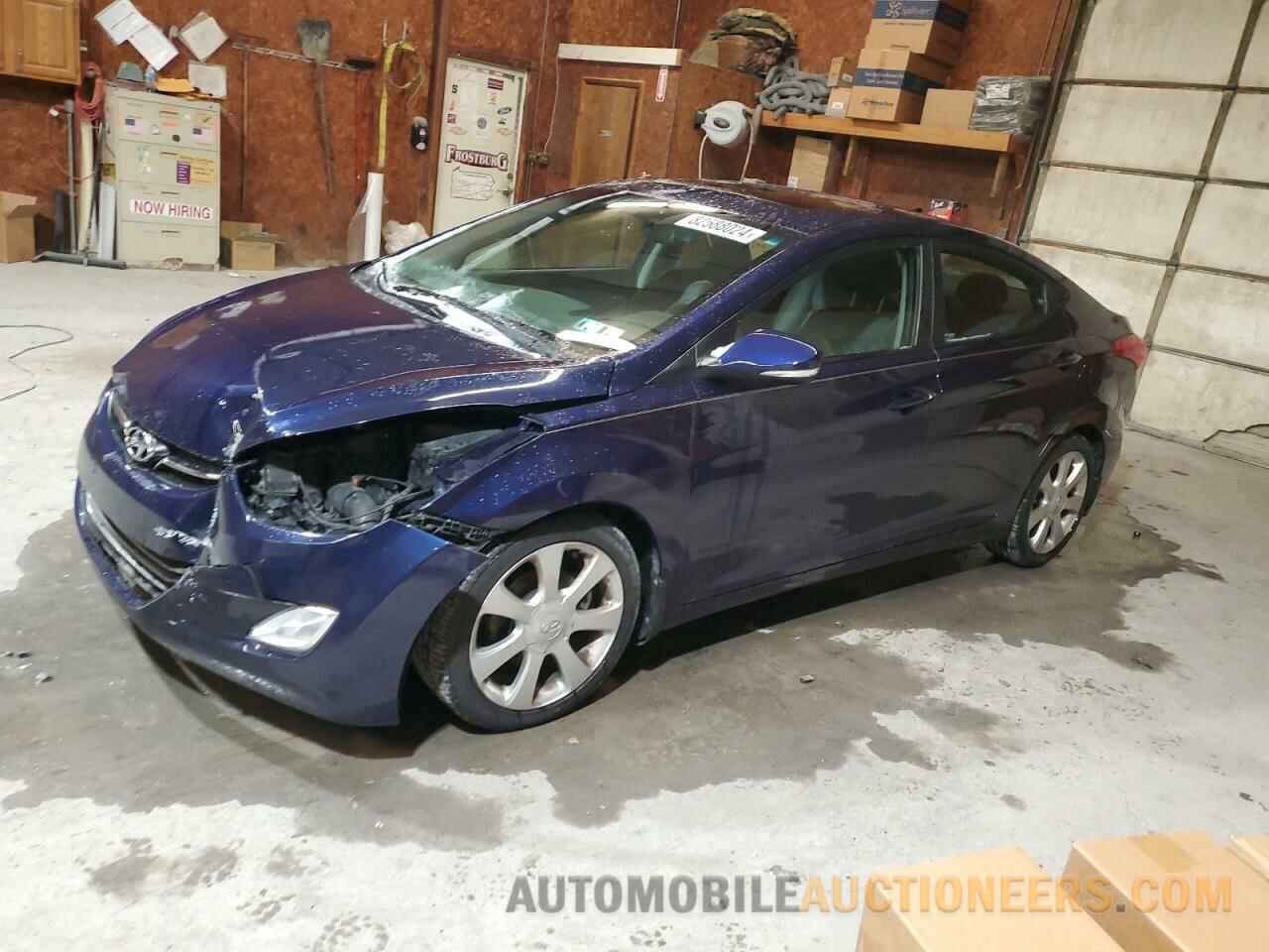 5NPDH4AE2DH175662 HYUNDAI ELANTRA 2013