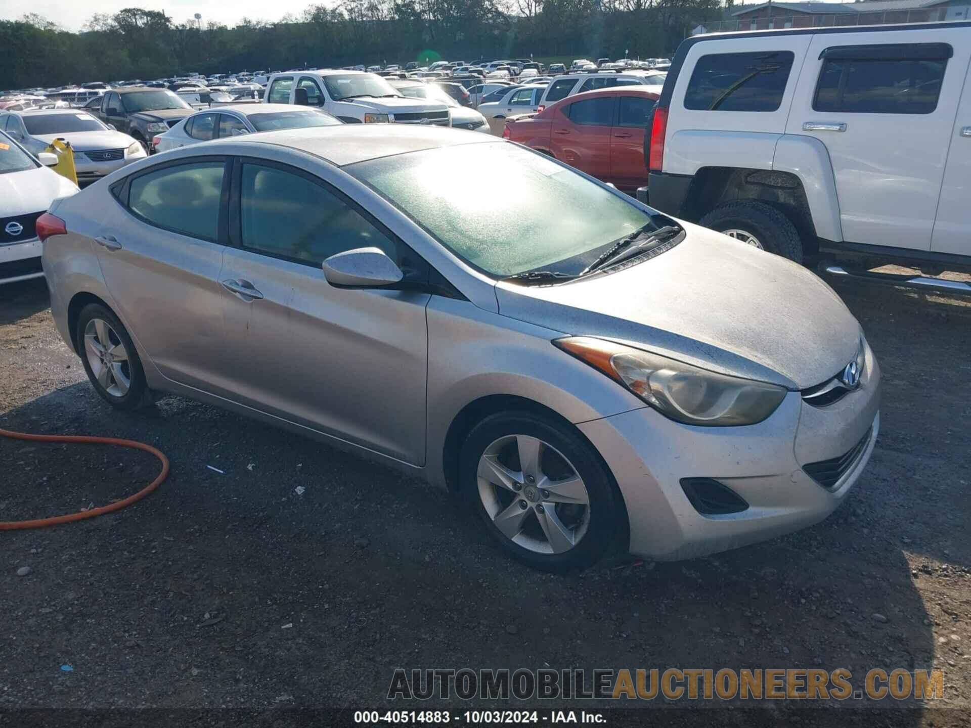 5NPDH4AE2DH294604 HYUNDAI ELANTRA 2013