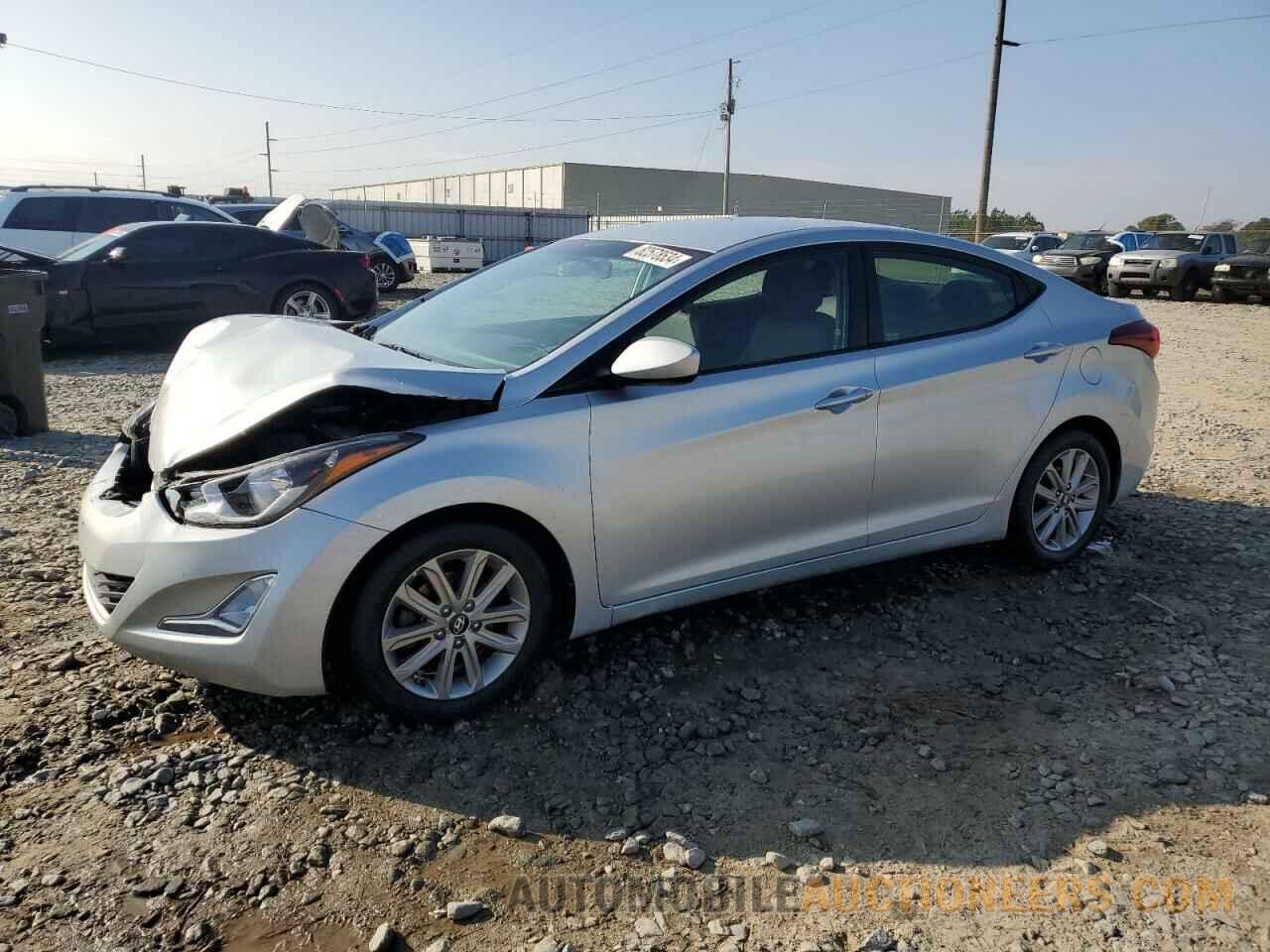 5NPDH4AE2EH504748 HYUNDAI ELANTRA 2014