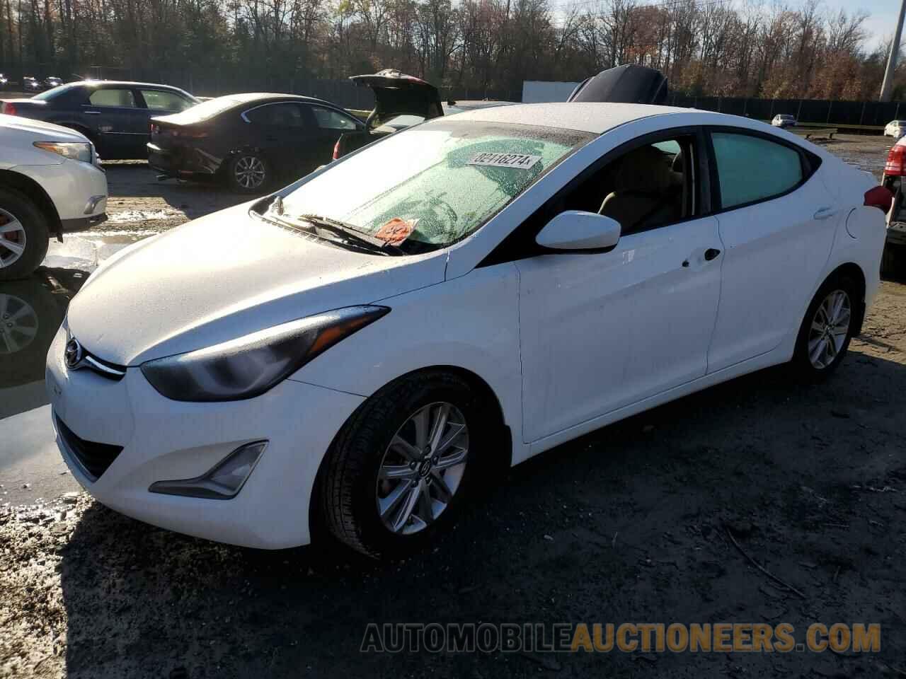 5NPDH4AE2EH517130 HYUNDAI ELANTRA 2014