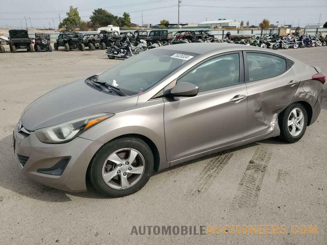 5NPDH4AE2EH532632 HYUNDAI ELANTRA 2014