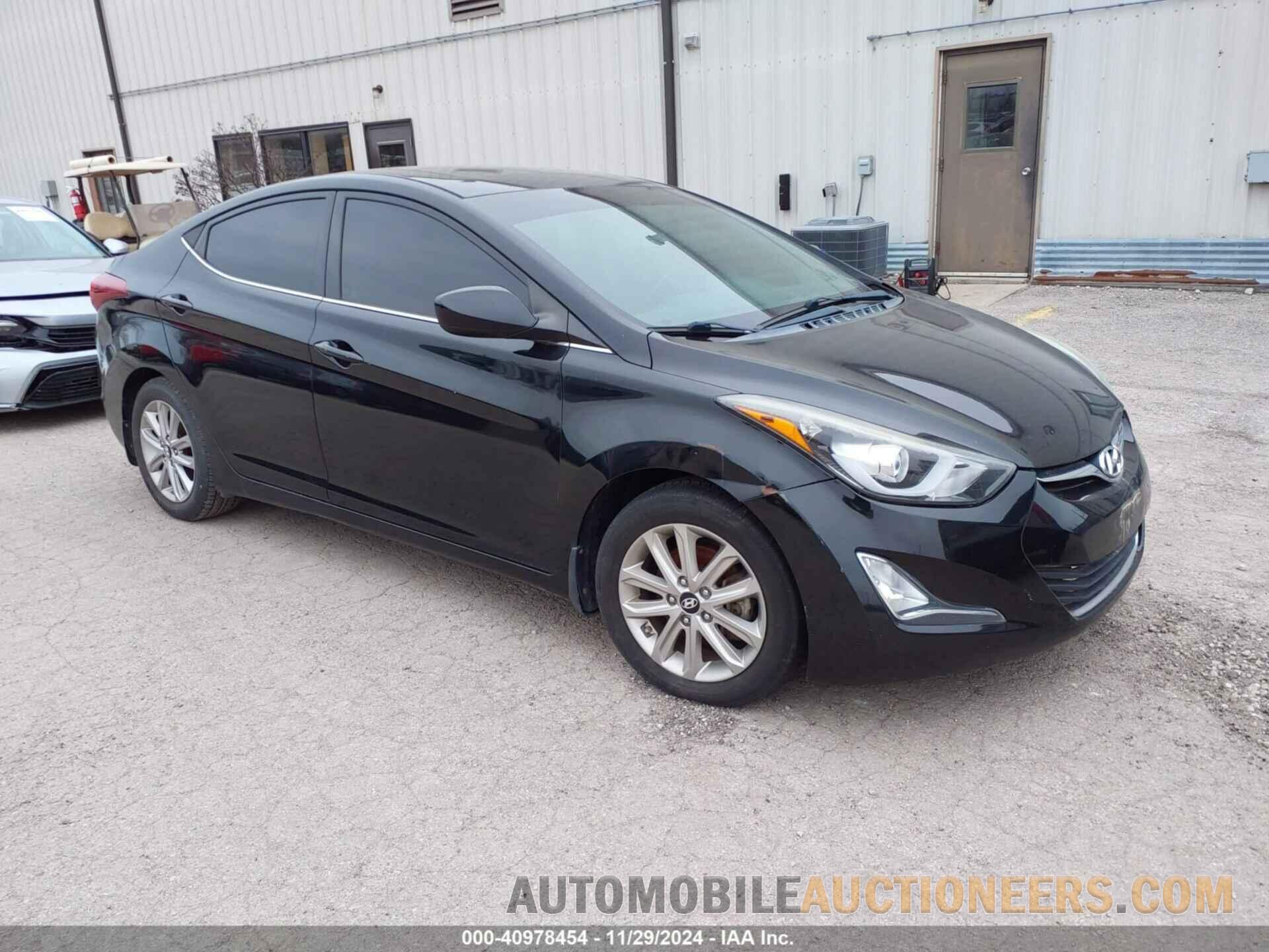 5NPDH4AE2FH587096 HYUNDAI ELANTRA 2015