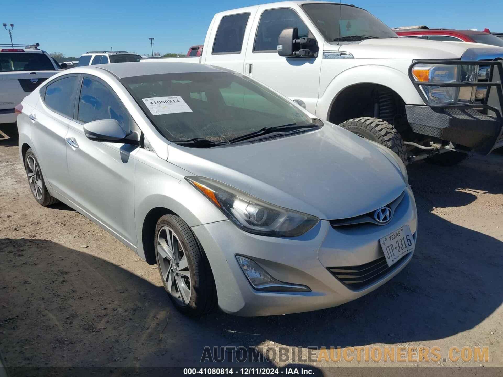 5NPDH4AE2FH600817 HYUNDAI ELANTRA 2015