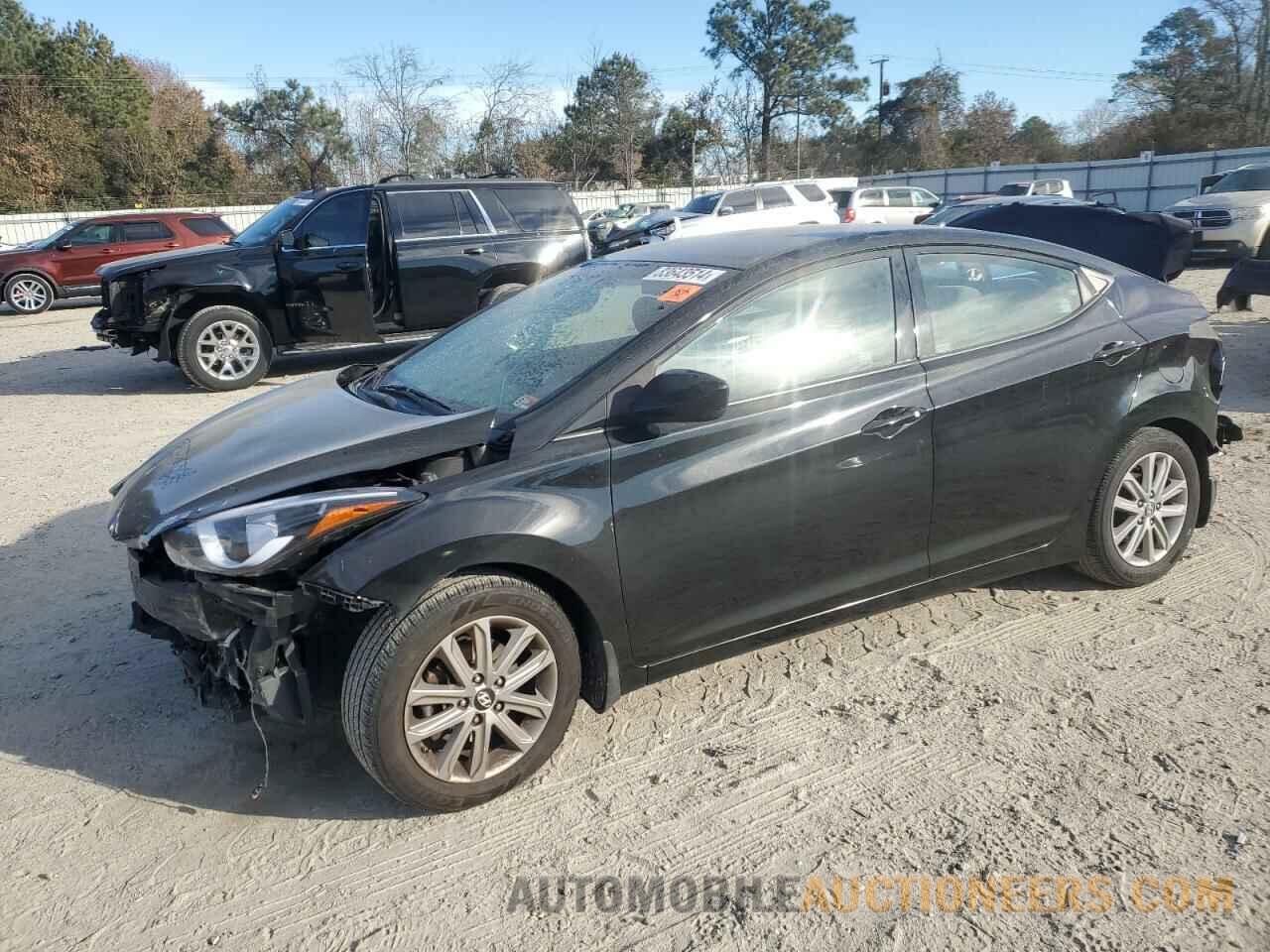 5NPDH4AE2GH655012 HYUNDAI ELANTRA 2016