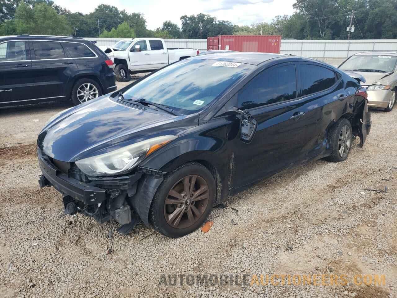 5NPDH4AE2GH655687 HYUNDAI ELANTRA 2016