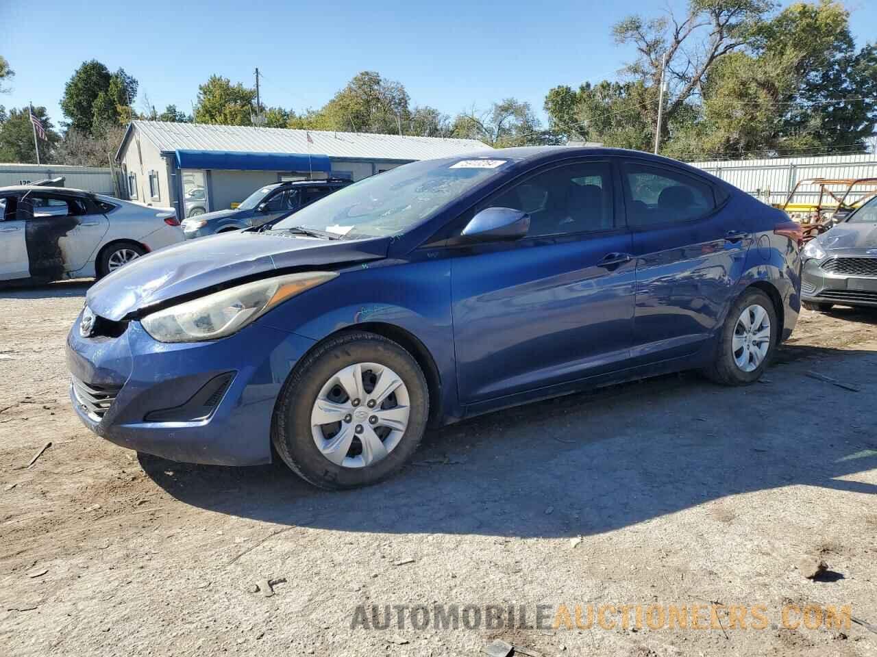 5NPDH4AE2GH669170 HYUNDAI ELANTRA 2016