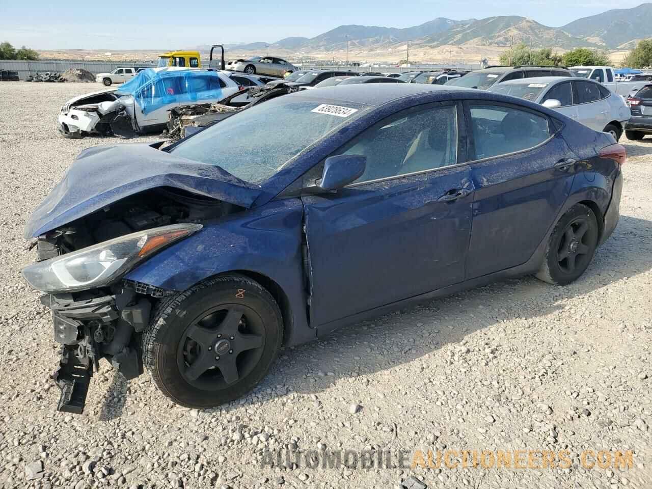 5NPDH4AE2GH685482 HYUNDAI ELANTRA 2016