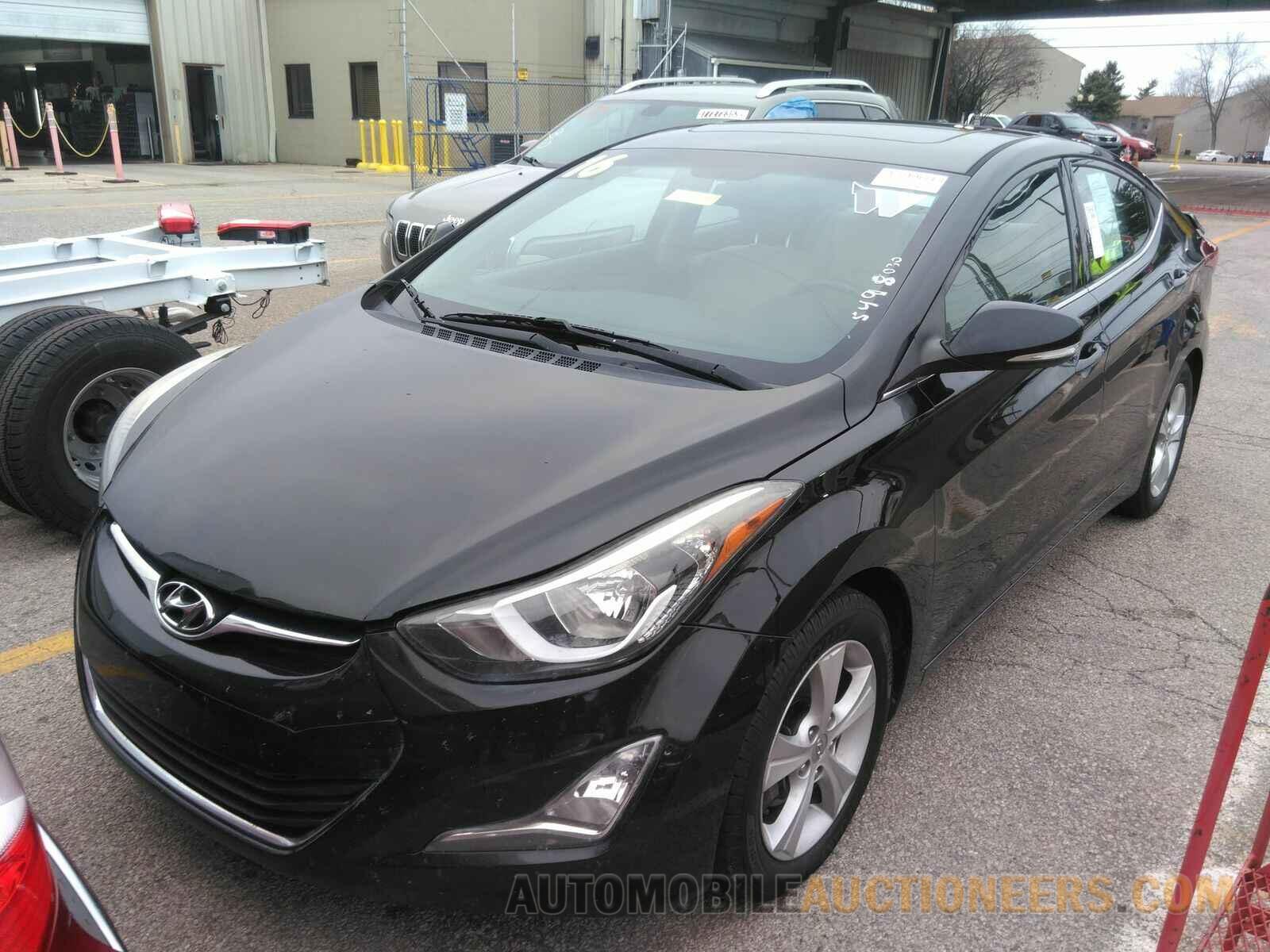 5NPDH4AE2GH752906 Hyundai Elantra 2016