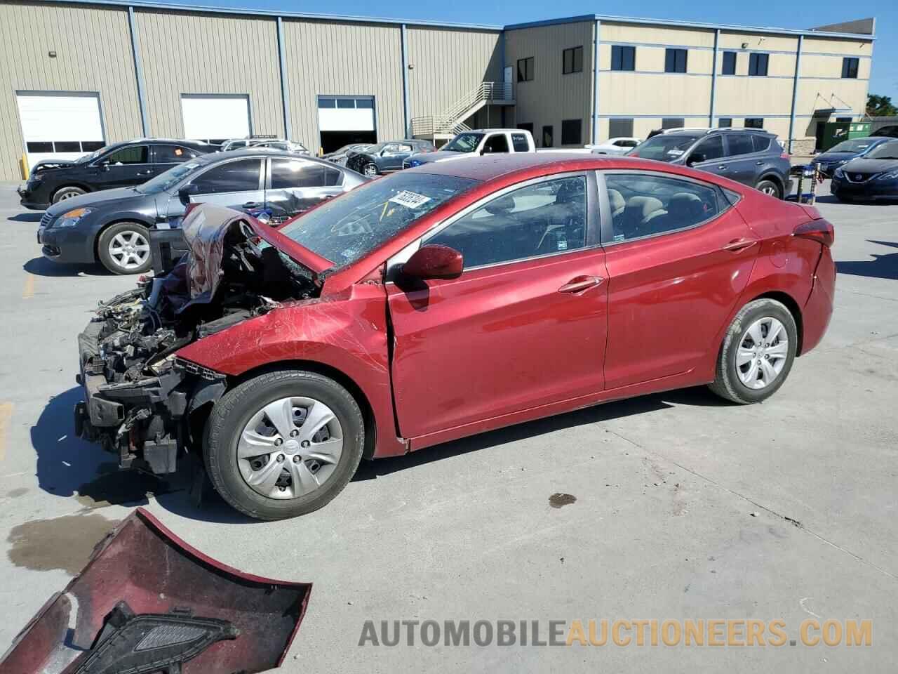 5NPDH4AE2GH782732 HYUNDAI ELANTRA 2016