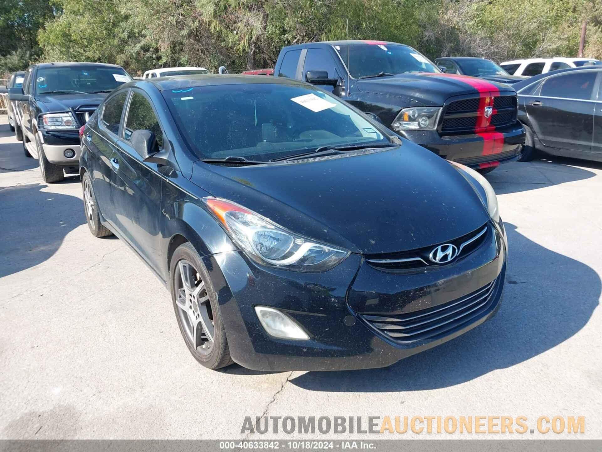 5NPDH4AE3CH095026 HYUNDAI ELANTRA 2012