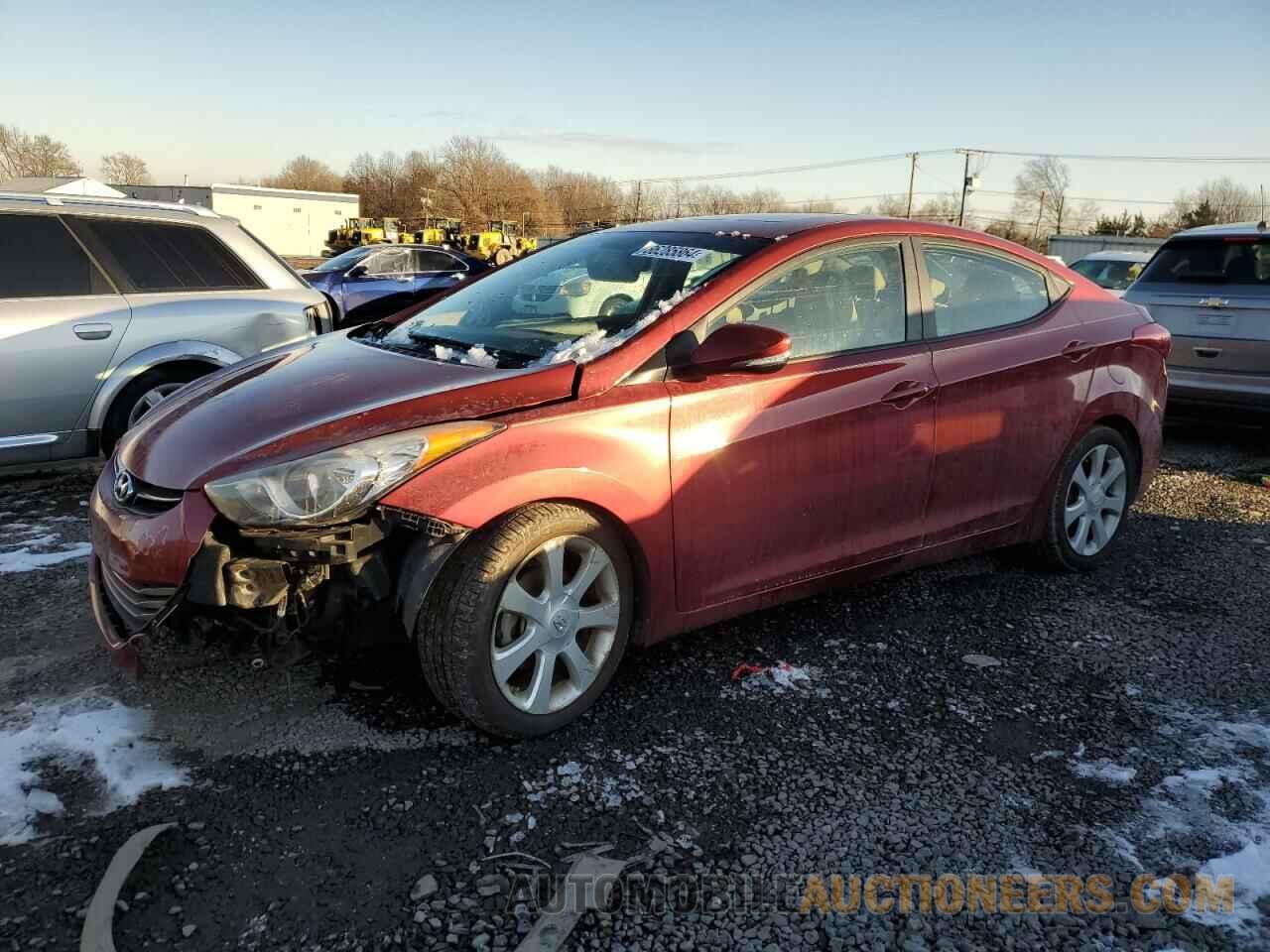 5NPDH4AE3DH301009 HYUNDAI ELANTRA 2013