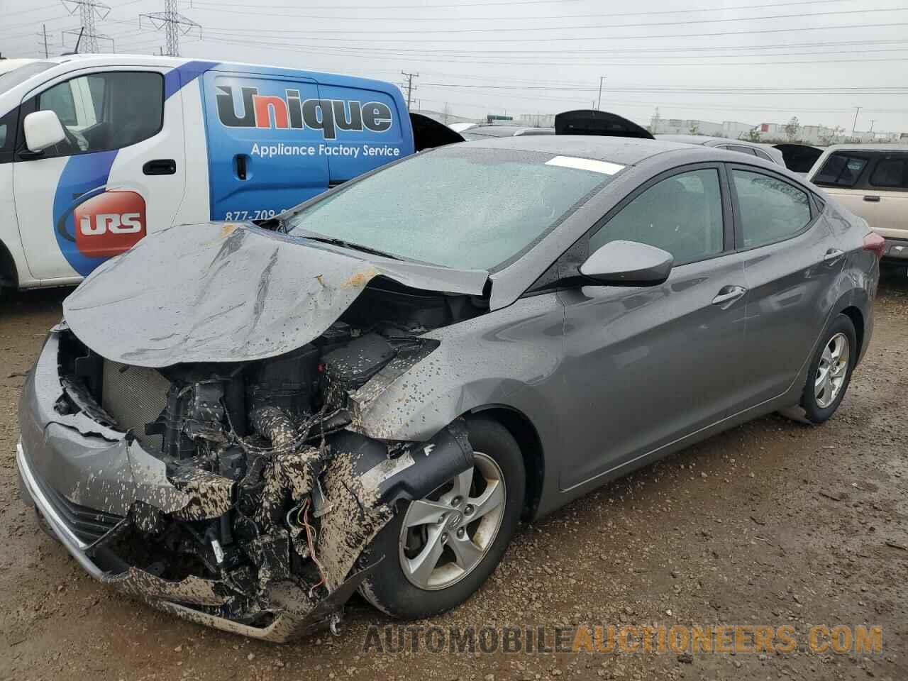 5NPDH4AE3EH474689 HYUNDAI ELANTRA 2014