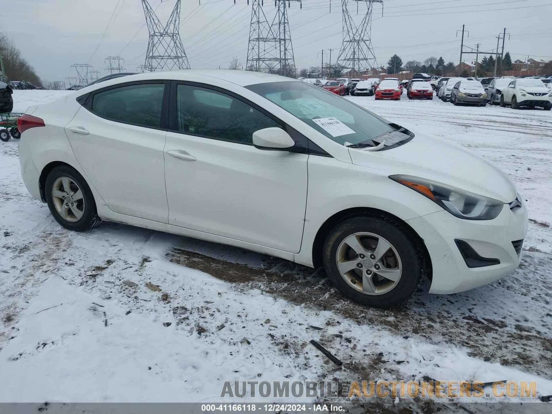 5NPDH4AE3EH479746 HYUNDAI ELANTRA 2014