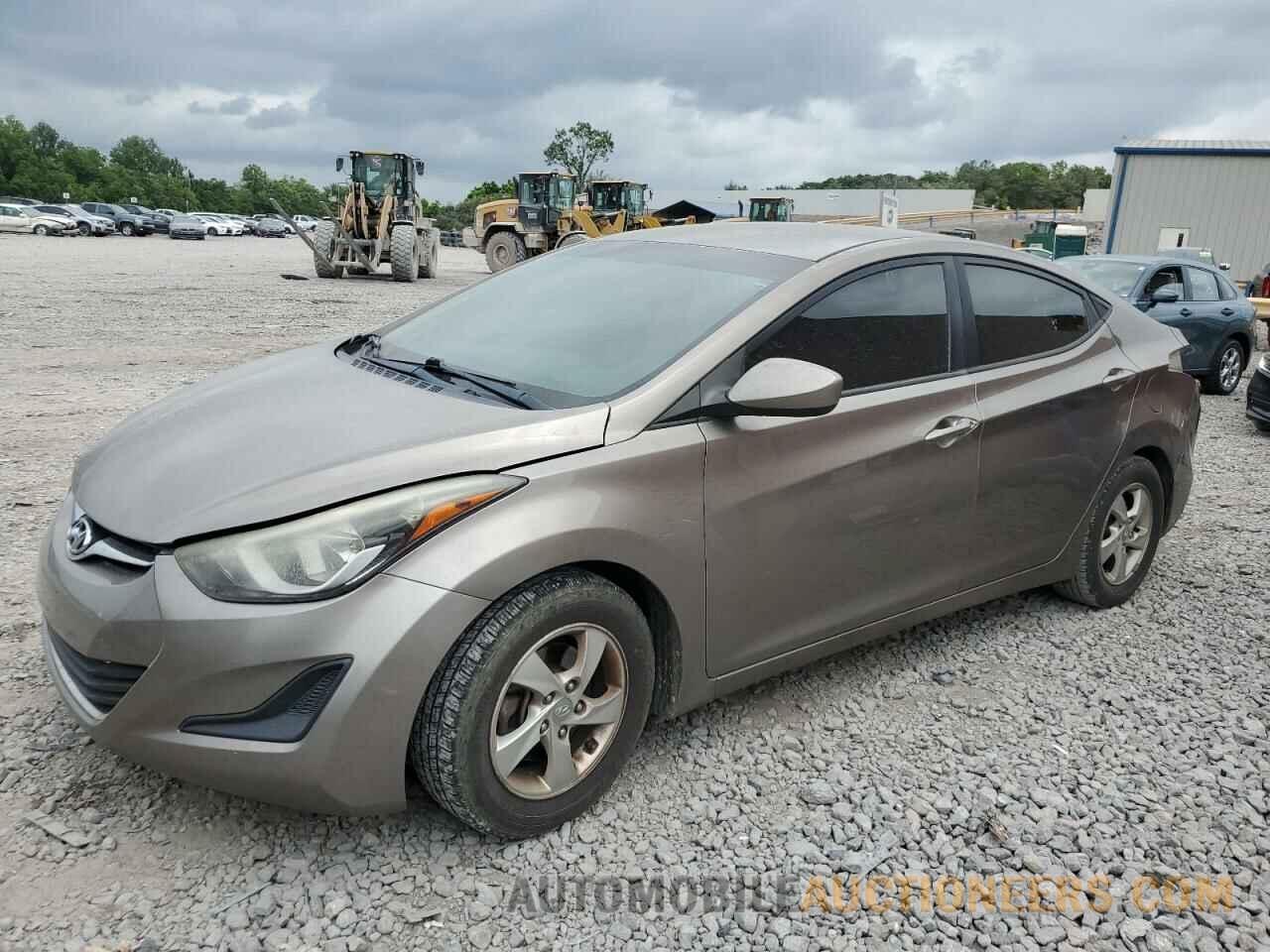 5NPDH4AE3EH520716 HYUNDAI ELANTRA 2014