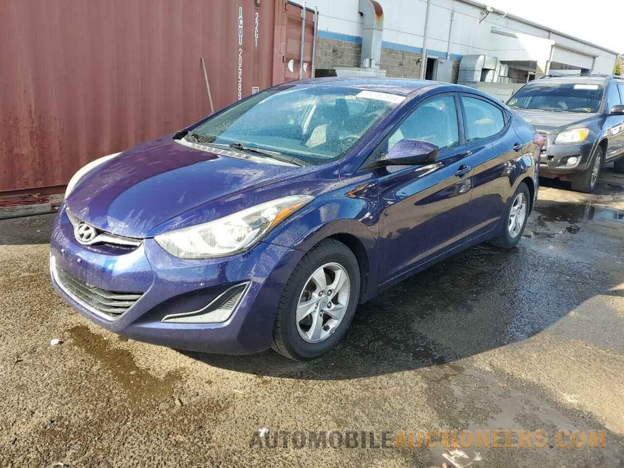 5NPDH4AE3EH530842 HYUNDAI ELANTRA 2014