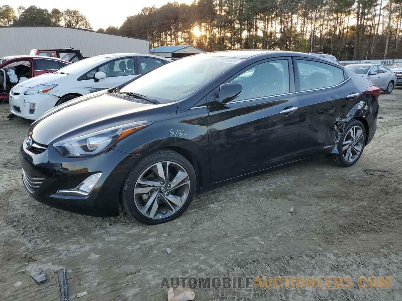 5NPDH4AE3EH541145 HYUNDAI ELANTRA 2014