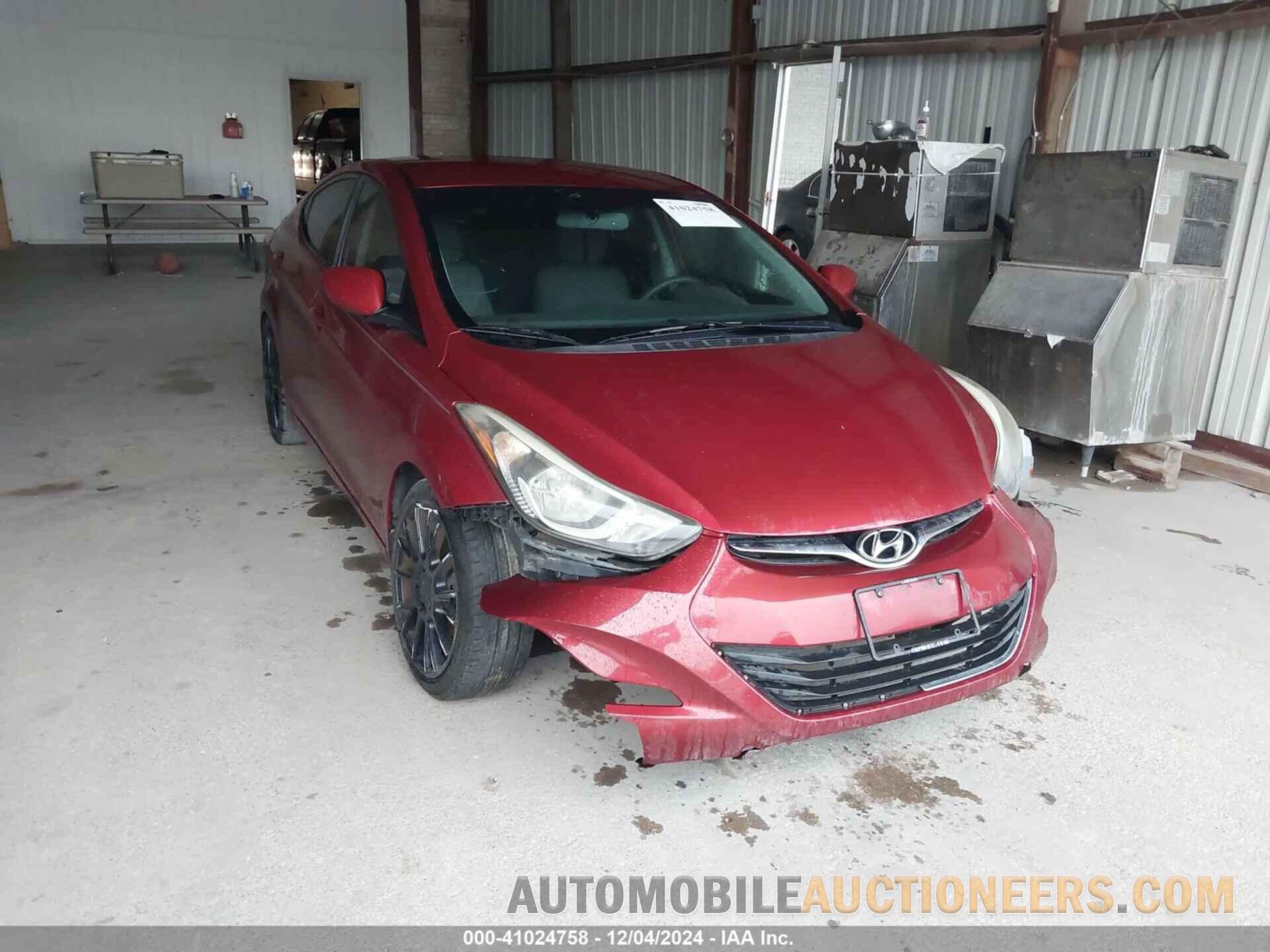 5NPDH4AE3FH547254 HYUNDAI ELANTRA 2015