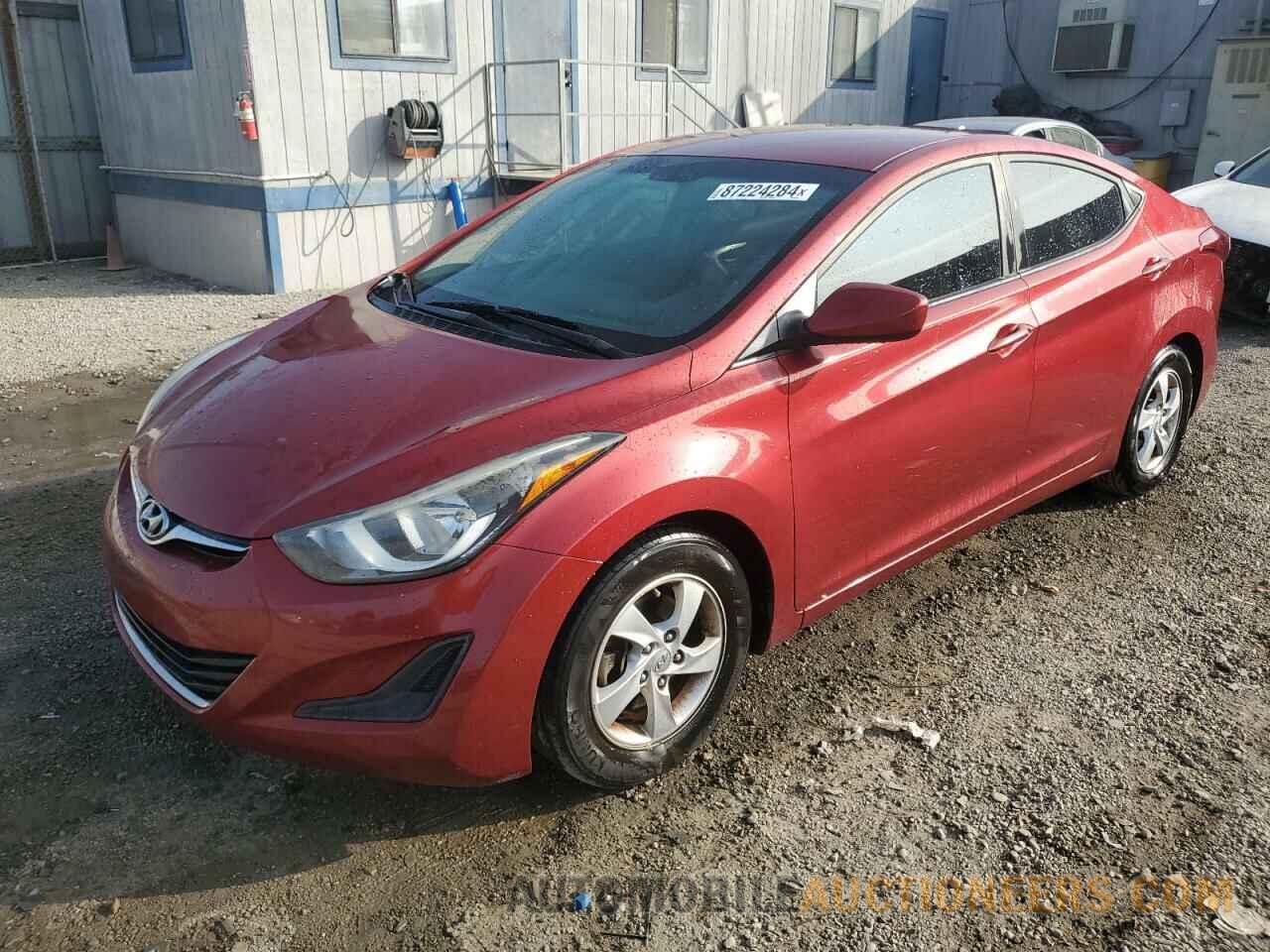 5NPDH4AE3FH573689 HYUNDAI ELANTRA 2015