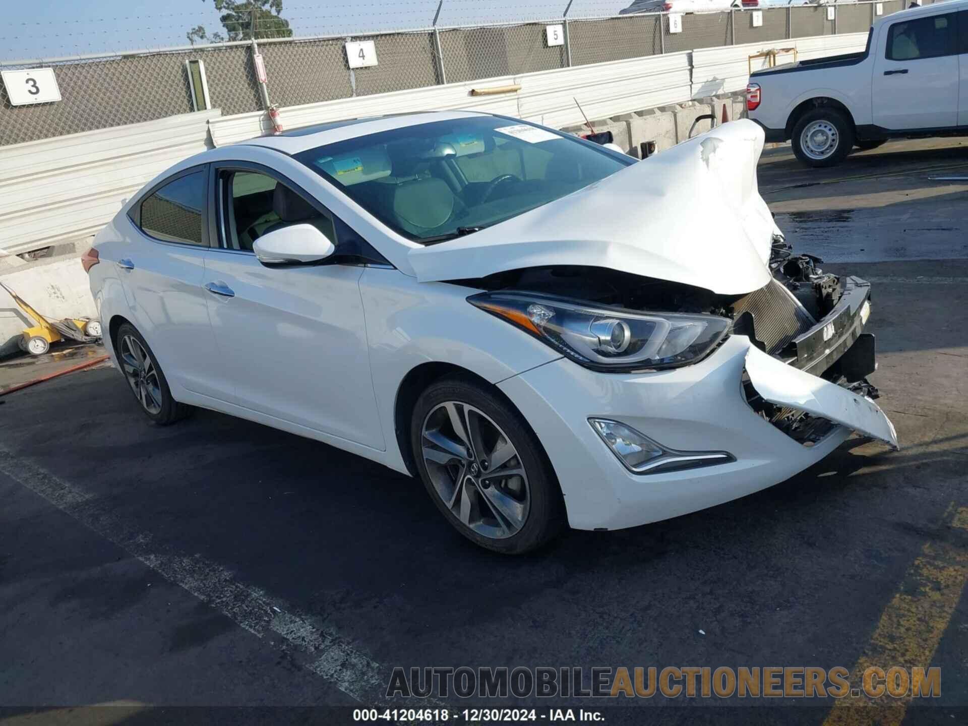 5NPDH4AE3FH581694 HYUNDAI ELANTRA 2015