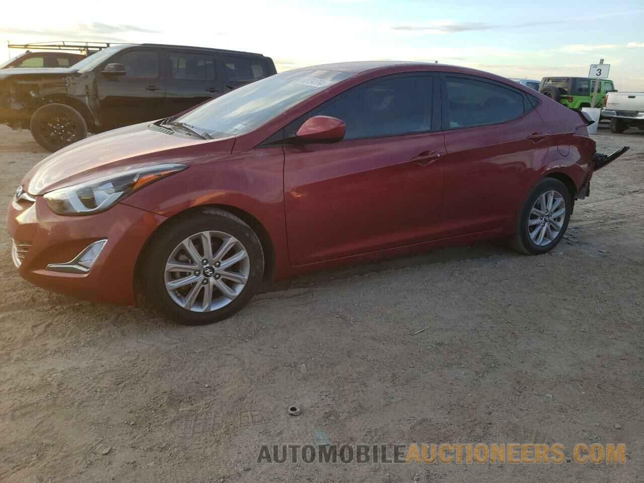 5NPDH4AE3FH595868 HYUNDAI ELANTRA 2015