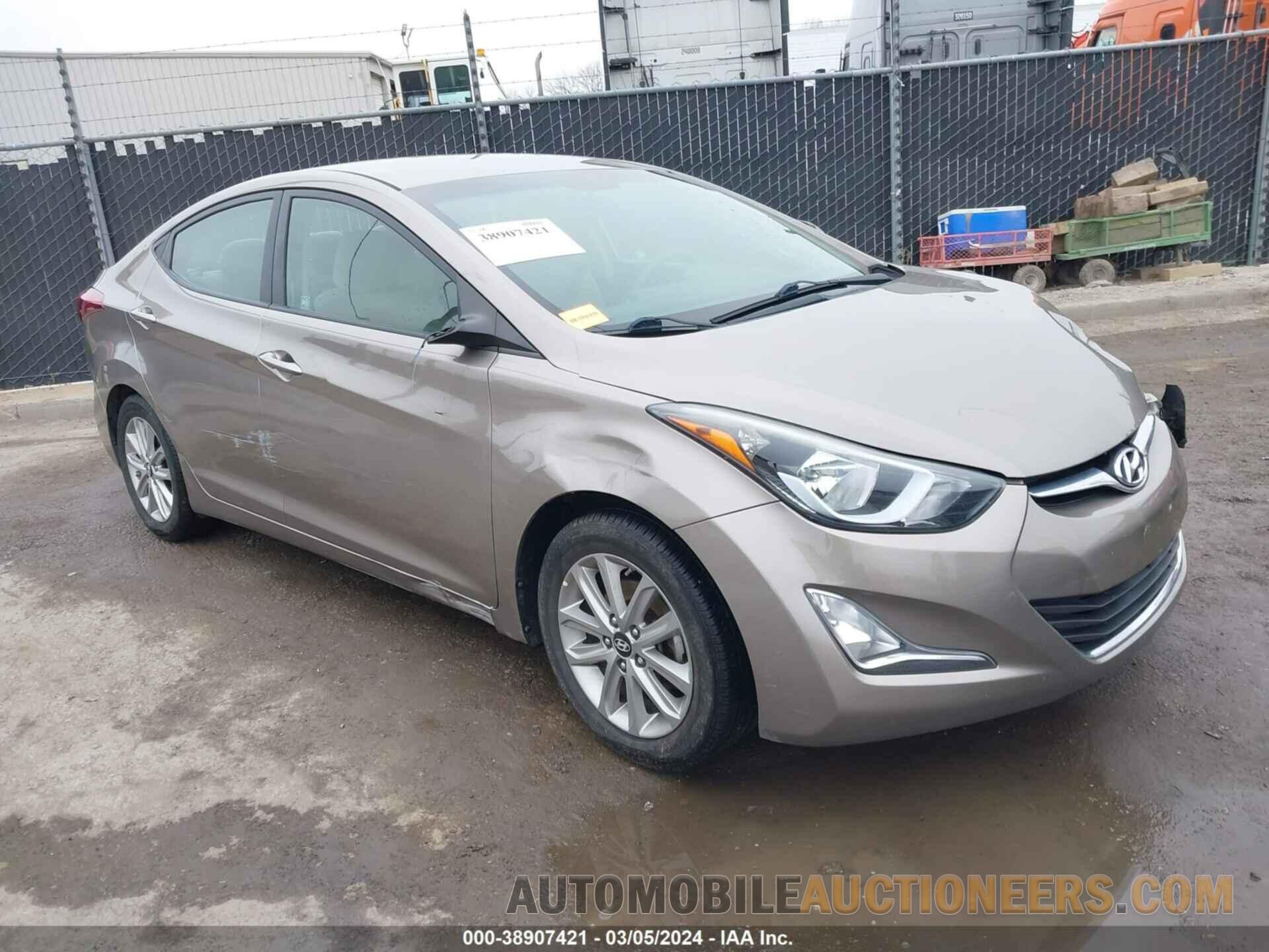 5NPDH4AE3FH598575 HYUNDAI ELANTRA 2015