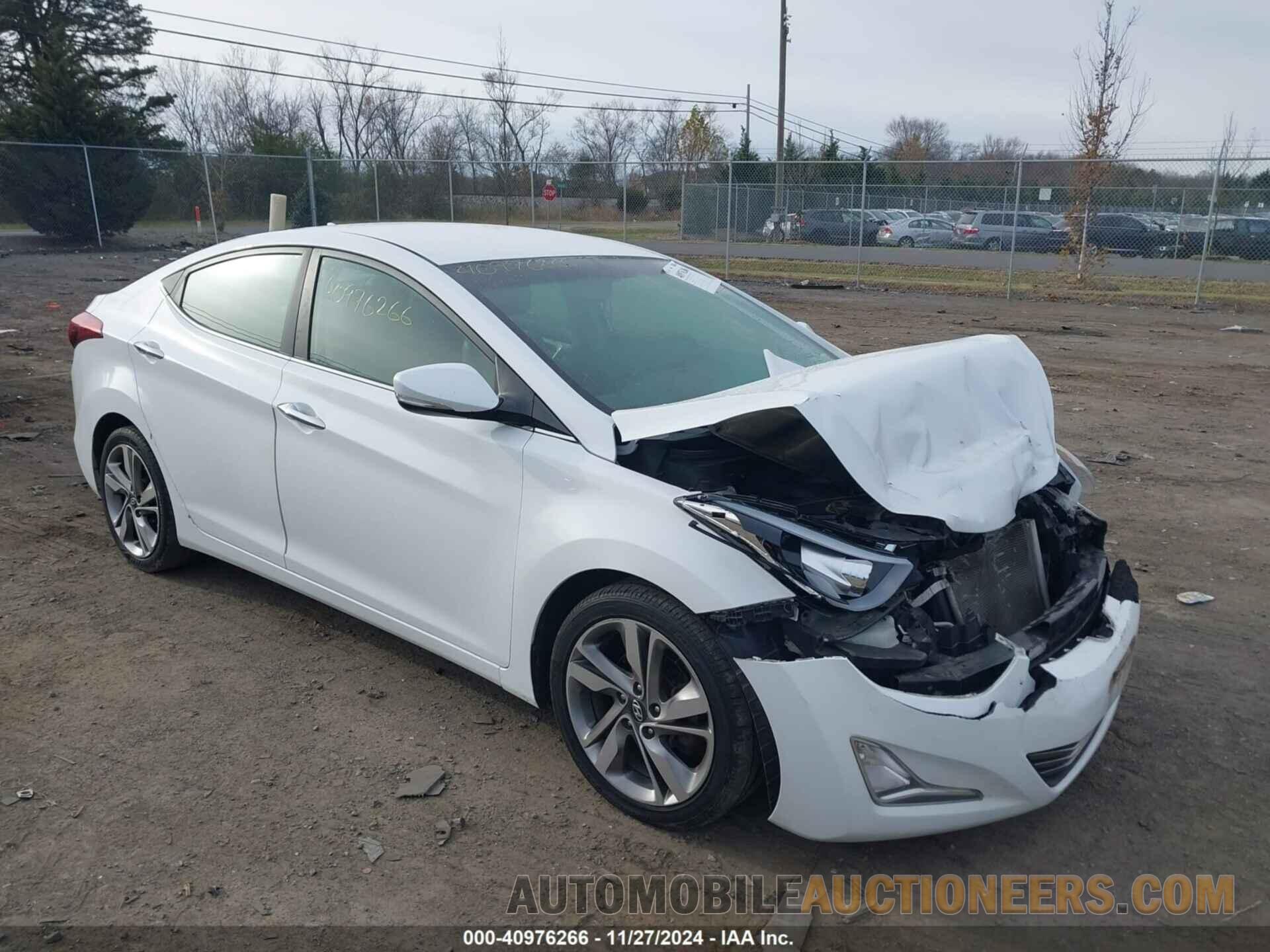 5NPDH4AE3FH622681 HYUNDAI ELANTRA 2015