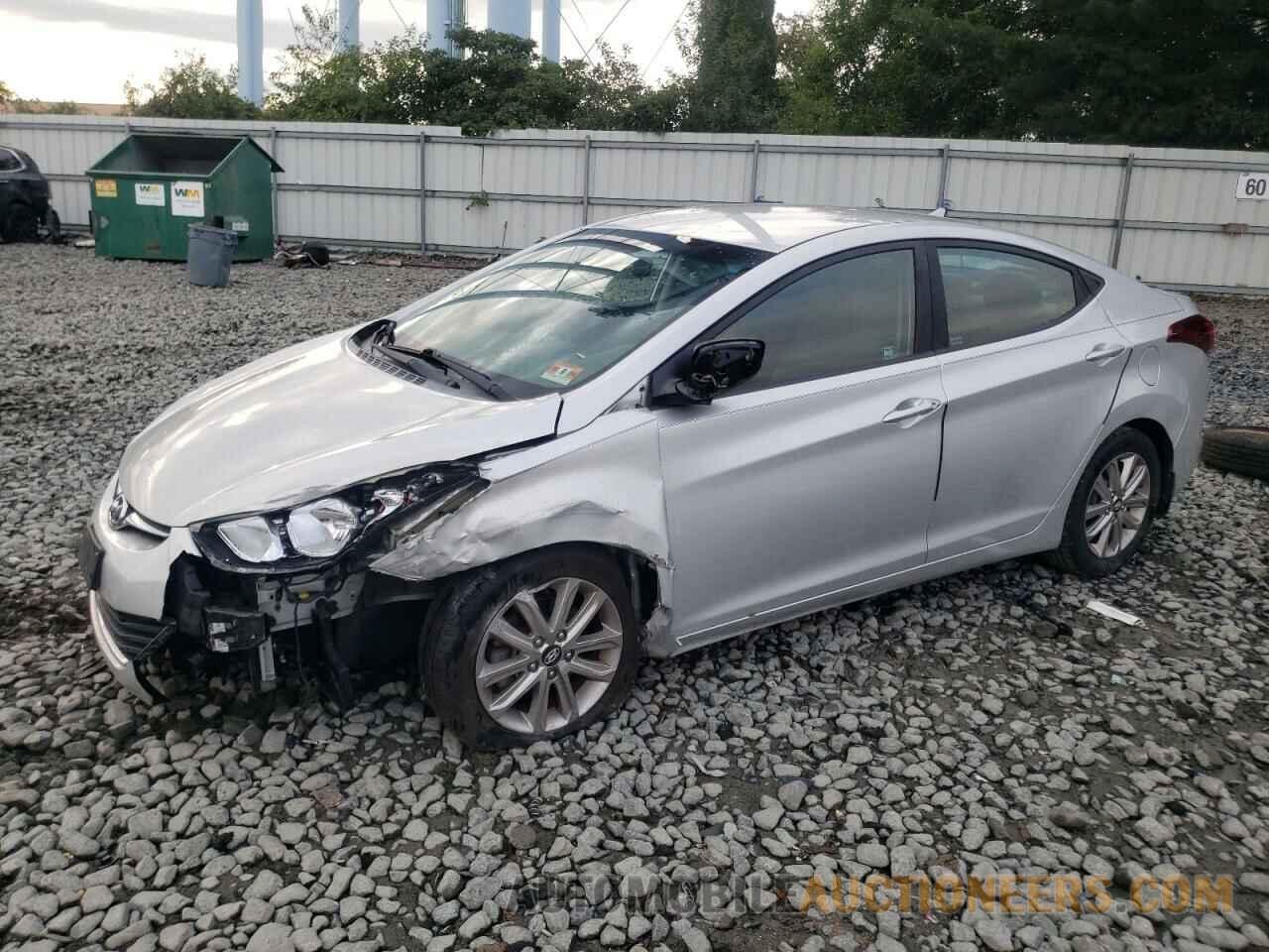 5NPDH4AE3FH622714 HYUNDAI ELANTRA 2015