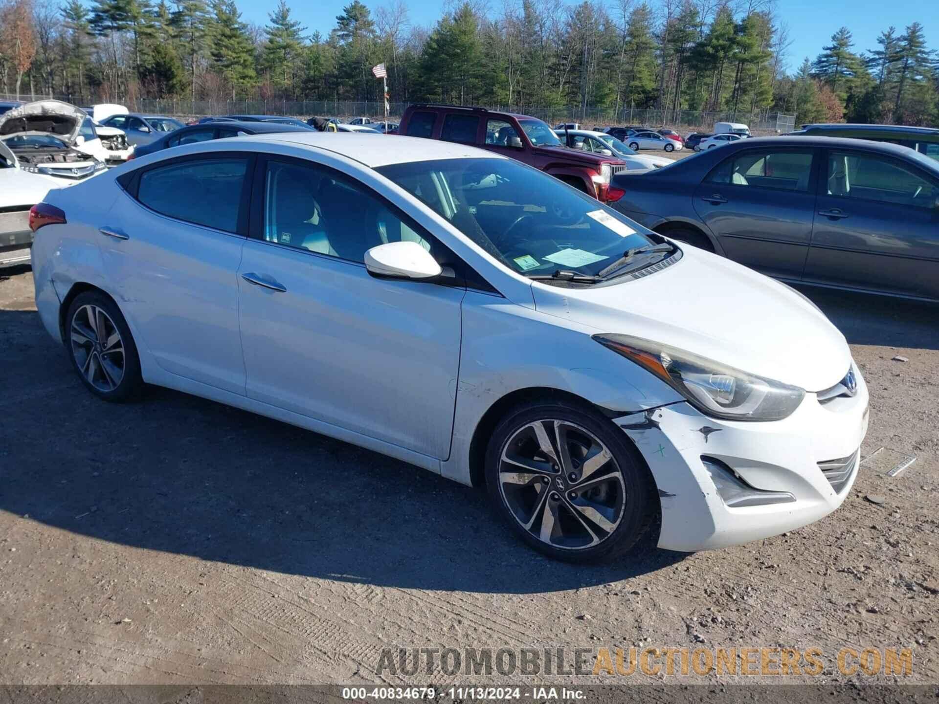 5NPDH4AE3FH623460 HYUNDAI ELANTRA 2015