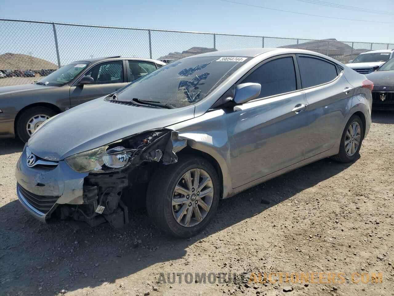 5NPDH4AE3GH657190 HYUNDAI ELANTRA 2016