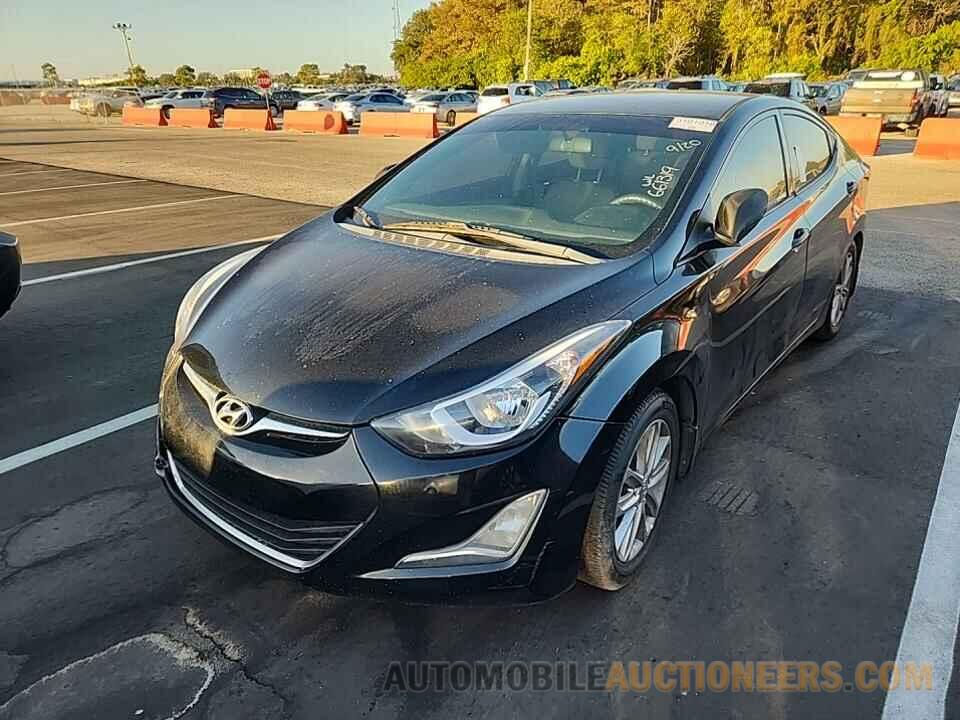 5NPDH4AE3GH661319 Hyundai Elantra 2016