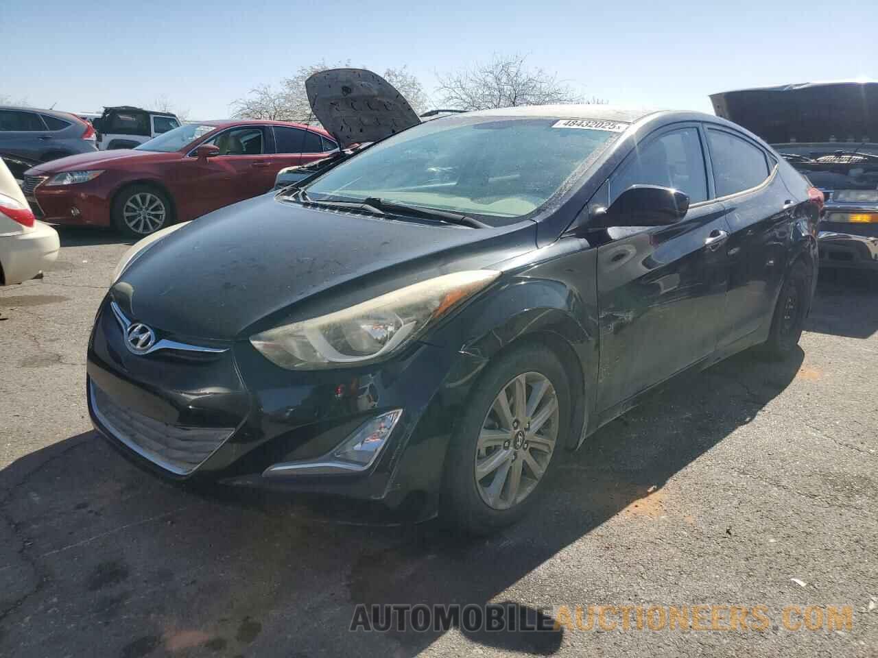 5NPDH4AE3GH704847 HYUNDAI ELANTRA 2016