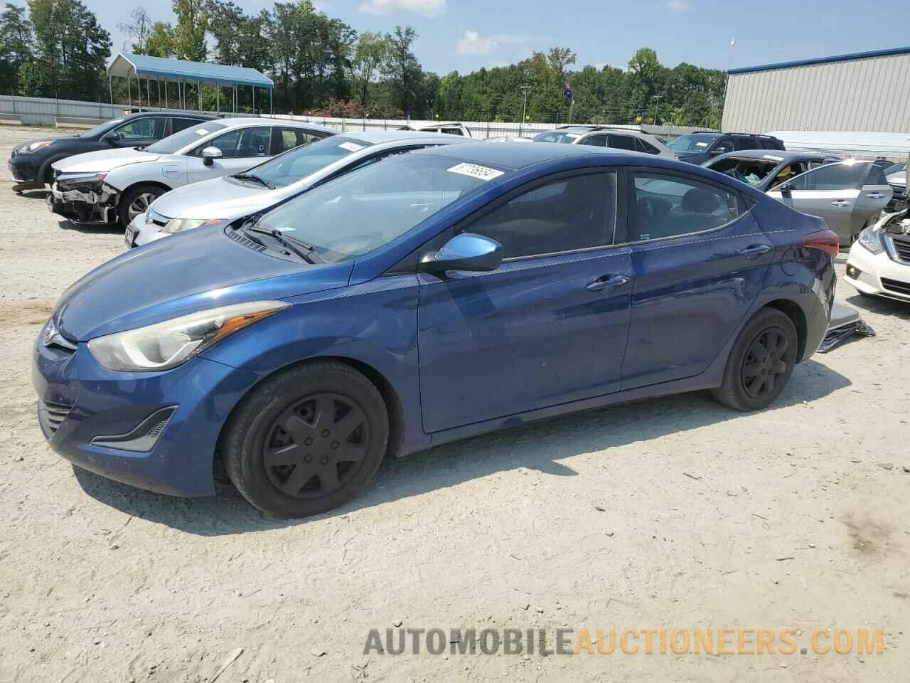 5NPDH4AE3GH734303 HYUNDAI ELANTRA 2016