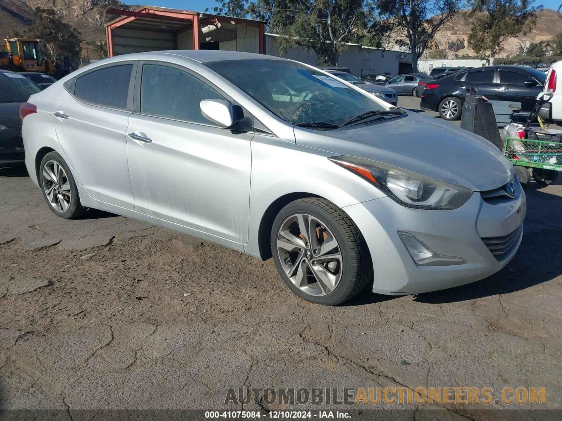 5NPDH4AE3GH742787 HYUNDAI ELANTRA 2016