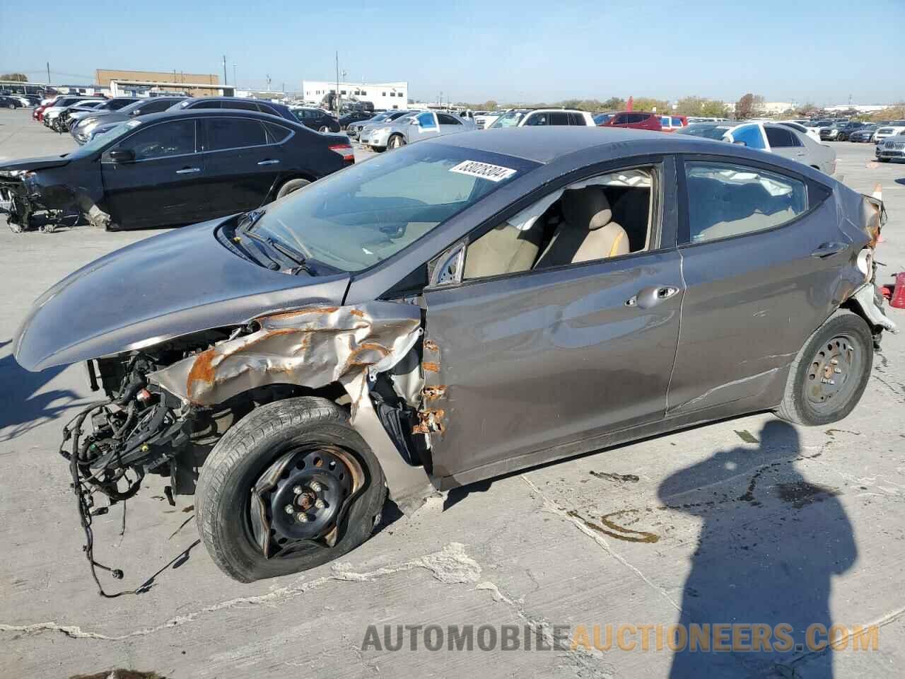 5NPDH4AE3GH753112 HYUNDAI ELANTRA 2016