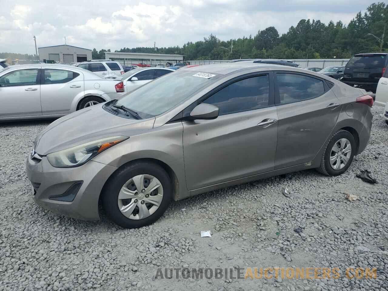 5NPDH4AE3GH768029 HYUNDAI ELANTRA 2016