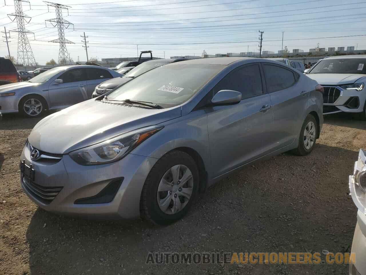 5NPDH4AE3GH778866 HYUNDAI ELANTRA 2016