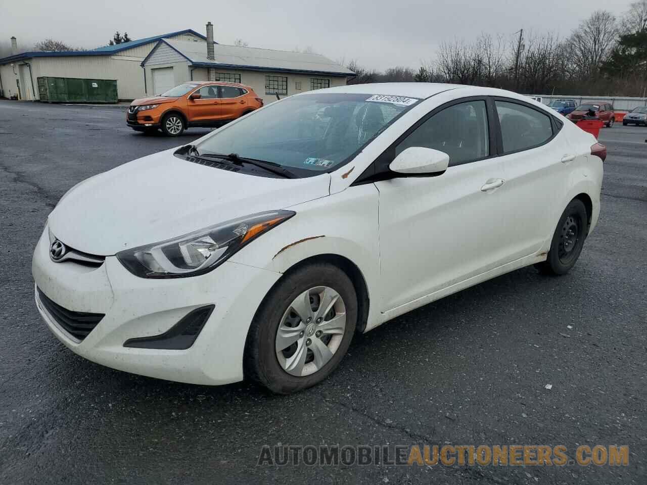 5NPDH4AE3GH781329 HYUNDAI ELANTRA 2016