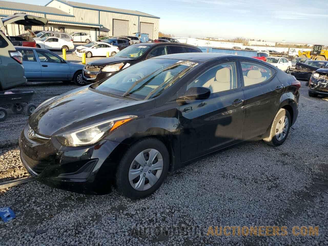 5NPDH4AE3GH789754 HYUNDAI ELANTRA 2016