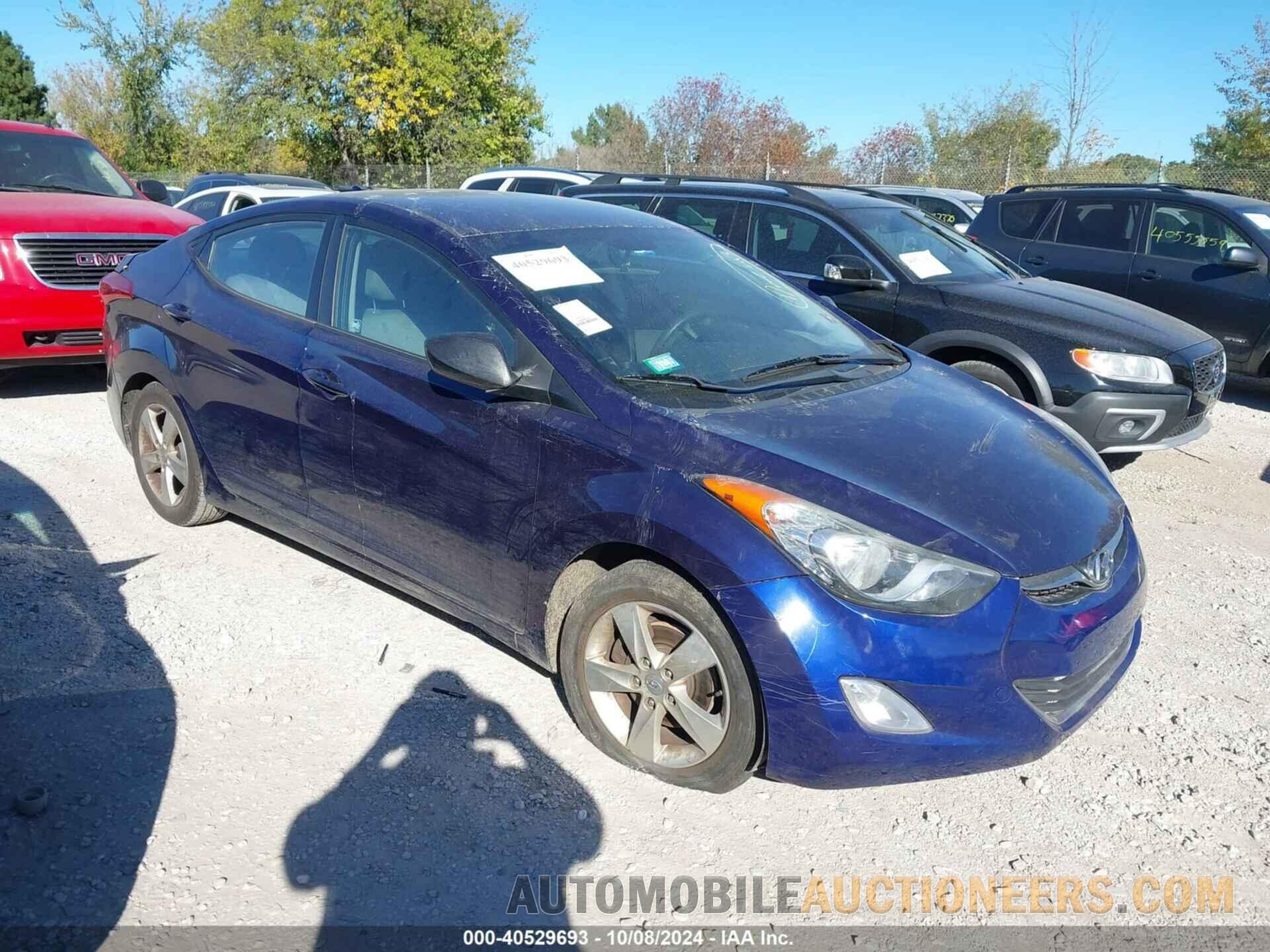 5NPDH4AE4CH103148 HYUNDAI ELANTRA 2012