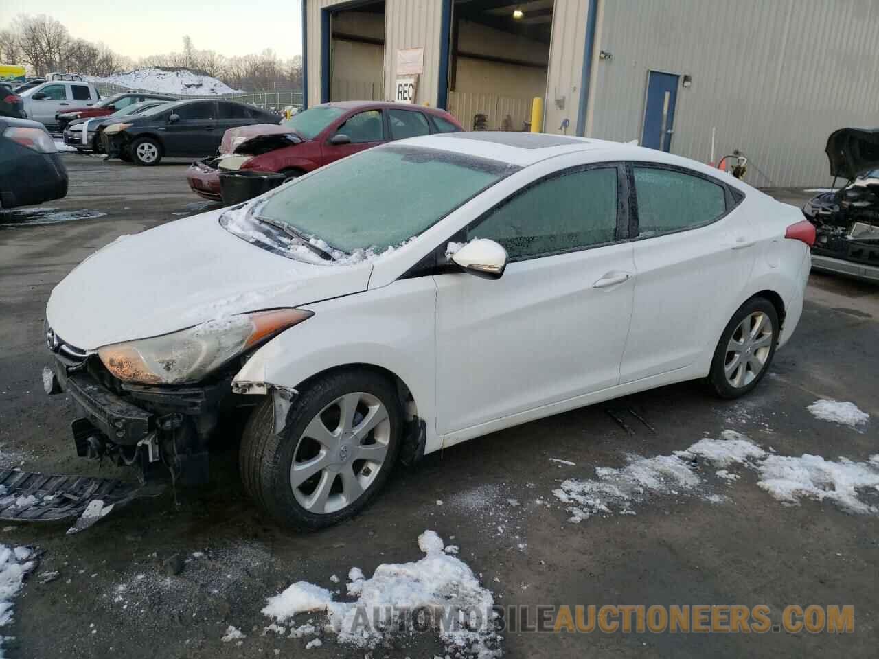 5NPDH4AE4CH121987 HYUNDAI ELANTRA 2012