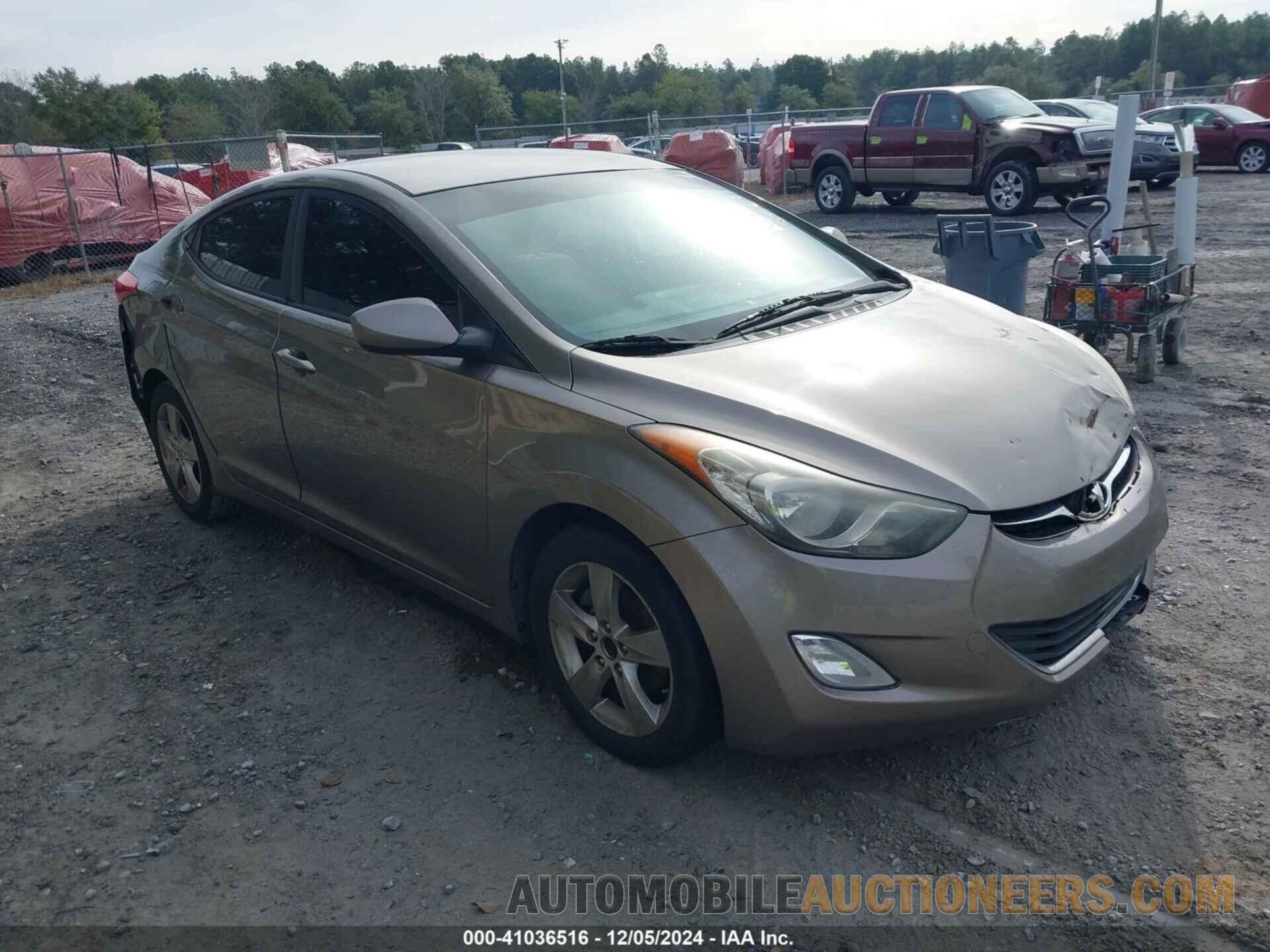 5NPDH4AE4CH132245 HYUNDAI ELANTRA 2012